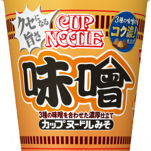 Nissin Cup Noodle Miso, Japanese Ramen, 1 Cup 82g