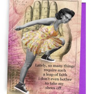 Erin Smith Art – 328 Leap of Faith Greeting Card