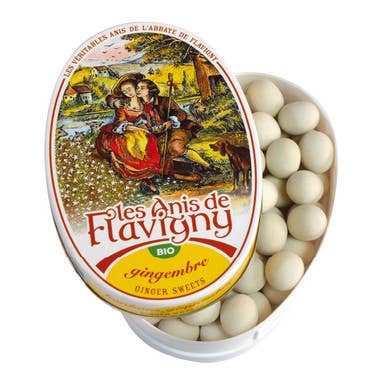 The French Farm – Les Anis de Flavigny Organic Ginger Flavored Mints 1