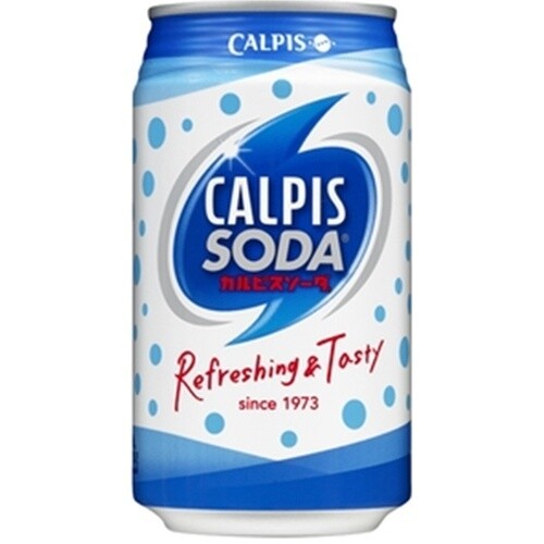 Asahi, Calpis Soda, 350ml in a Alu can x 24