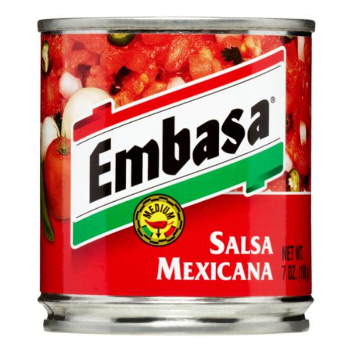 Embasa – Salsa Mexicana Medium 7 Oz – Pack of 12