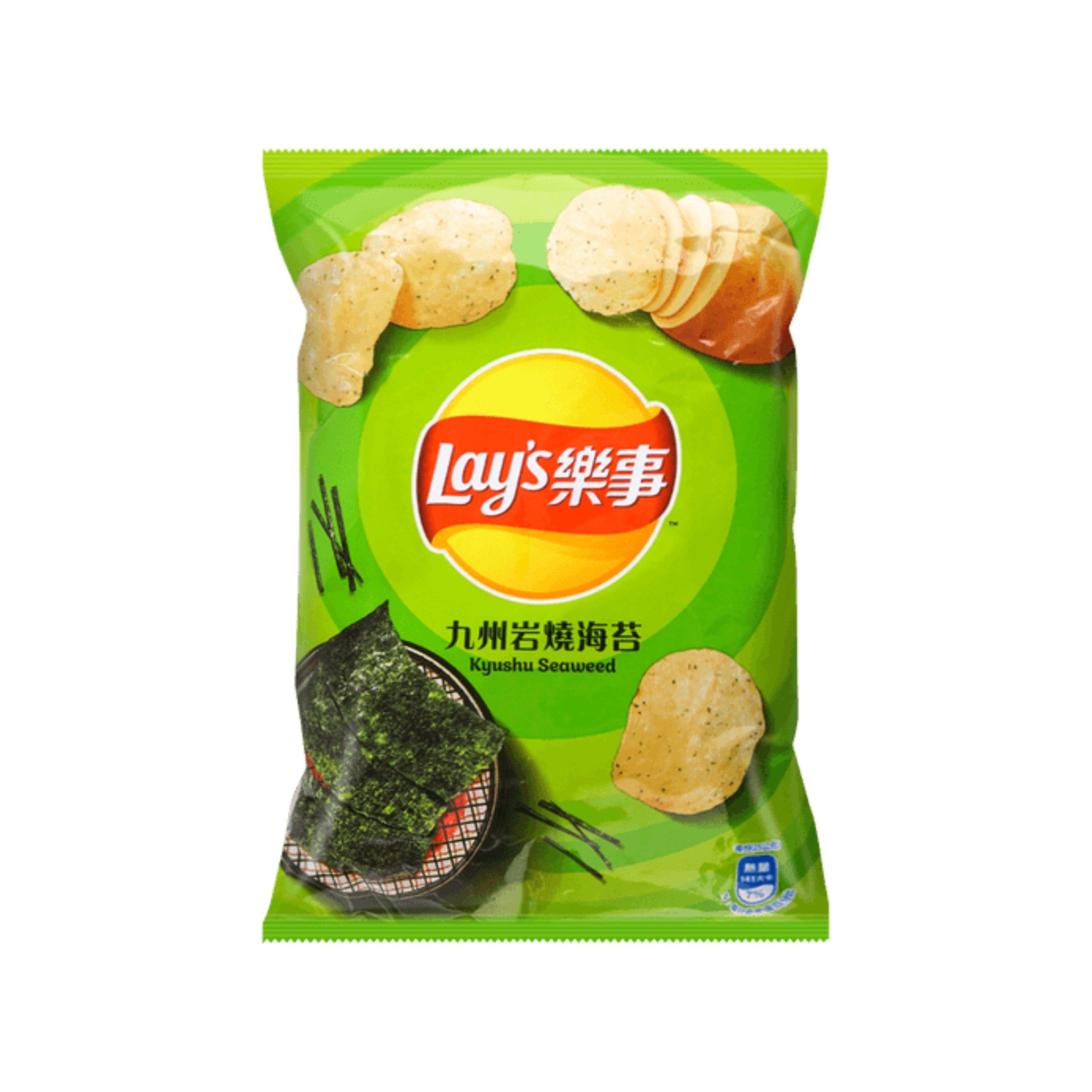 Lay’s Potato Chips Kyushu Seaweed Flavor (Taiwan)
