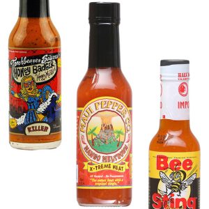 Best Of Honey Hot Sauces Gift Set, 3/5oz.