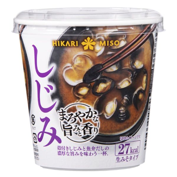 Hikari Cup Miso Soup Shijimi Clam Authentic Japanese Instant Soup – Tokyo Snack Land