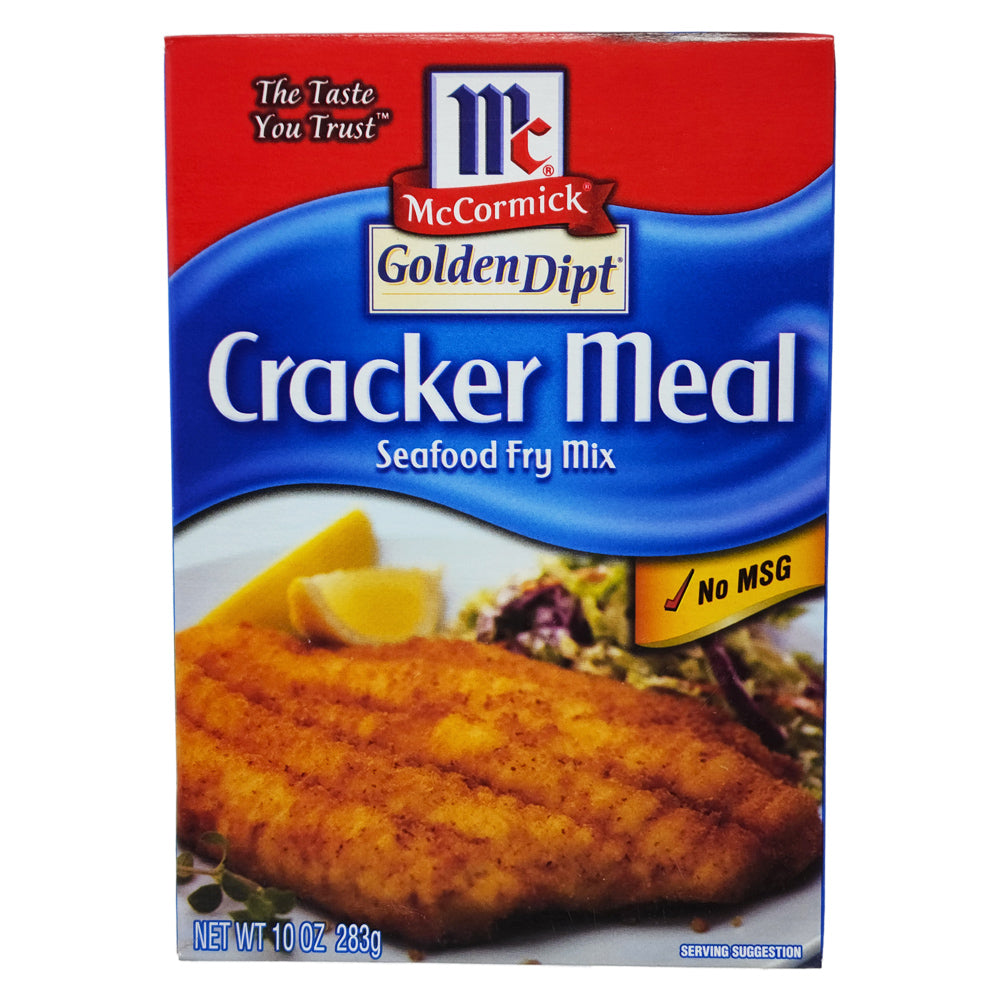McCormick Cracker Meal Seafood Fry Mix No Sodium – 10oz