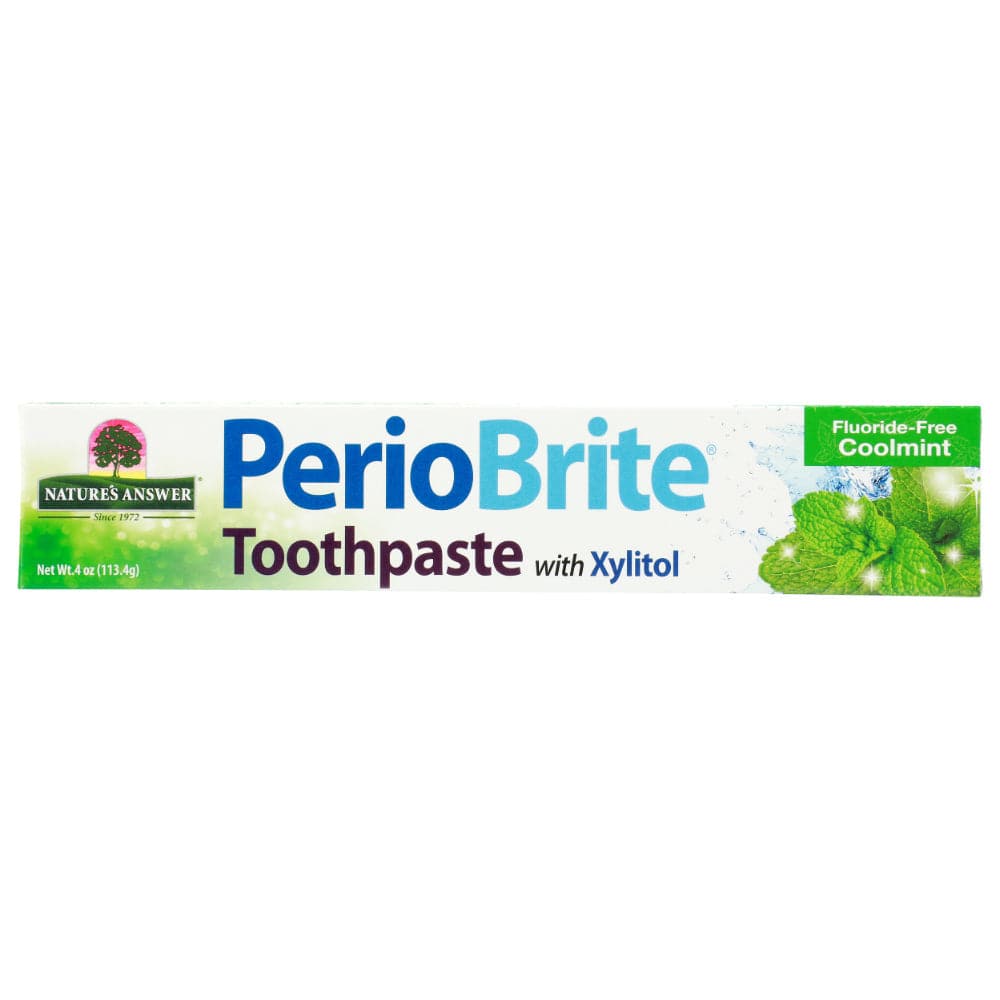 Nature’s Answer – PerioBrite Toothpaste Cool Mint – 4oz