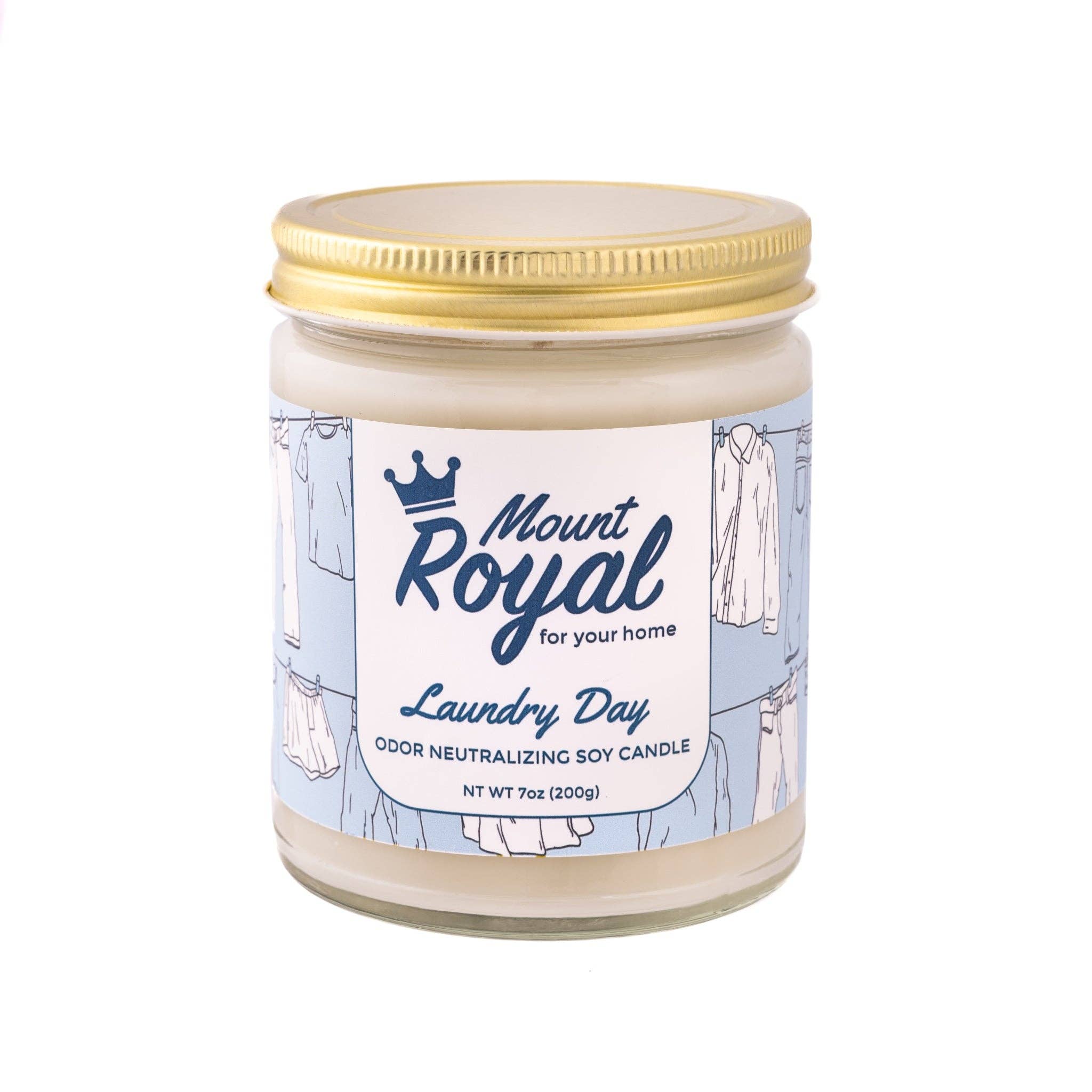Mount Royal Soaps – Laundry Day – Odor Neutralizing Candle