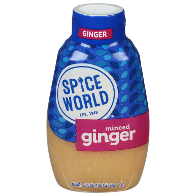 Spice World Squeeze Minced Ginger Seasoning, 22.75 oz.