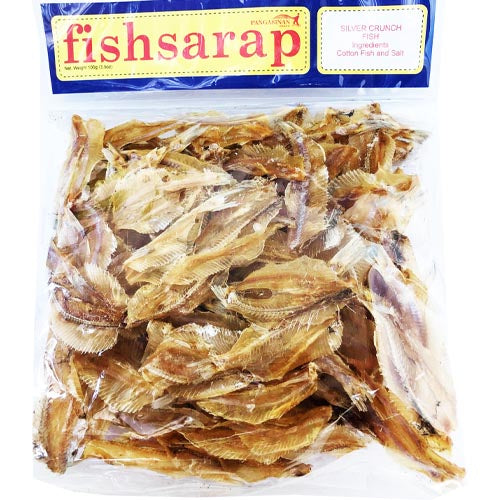 Pangasinan – FishSarap Silver Crunch Fish (Cotton Fish) – 100 G