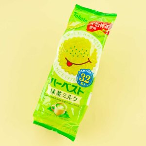 Tohato Smile Harvest Super Thin Biscuit Bag – Matcha Milk
