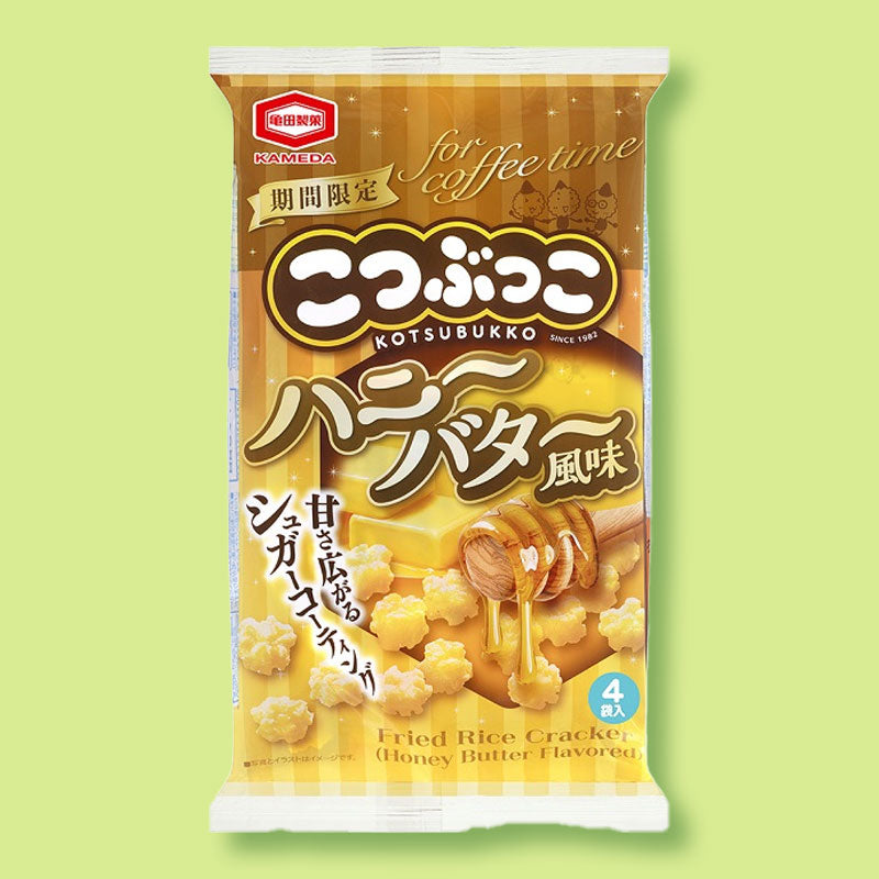 Kameda Kotsubukko Rice Crackers – Honey Butter
