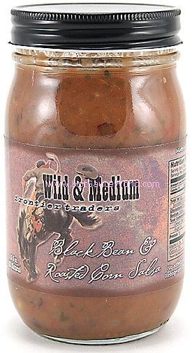 Wild and Medium Black Bean and Roasted Corn Salsa, 12oz.