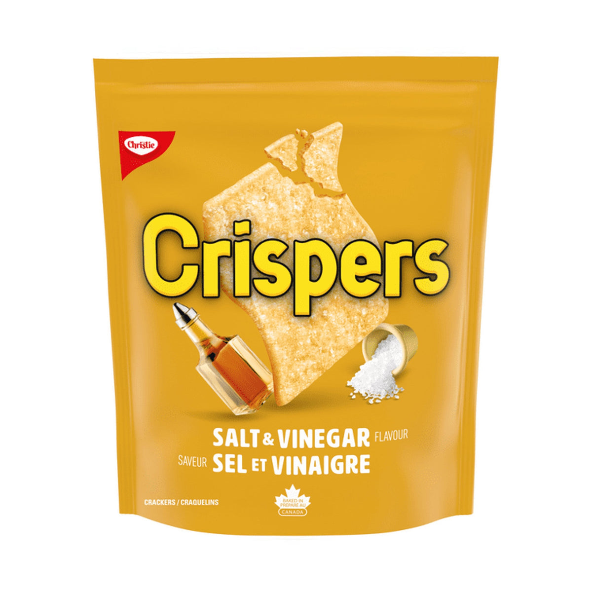 Crispers Salt and Vinegar Flavour 145g CANADA (Case of 12)
