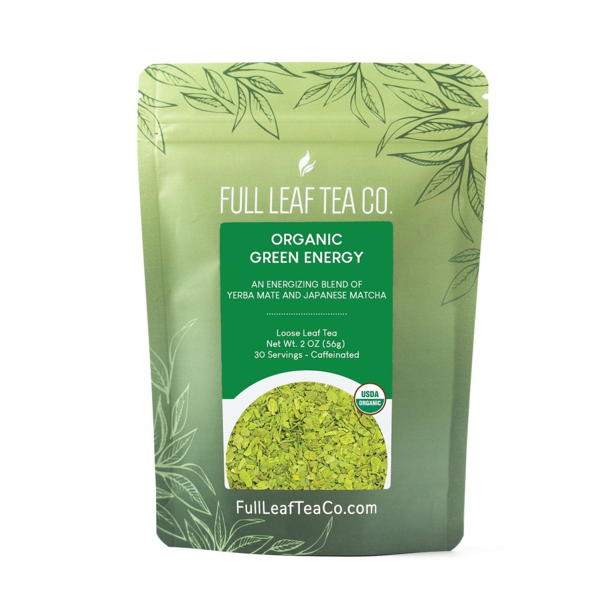 Organic Green Energy Retail Bags – Case of 6