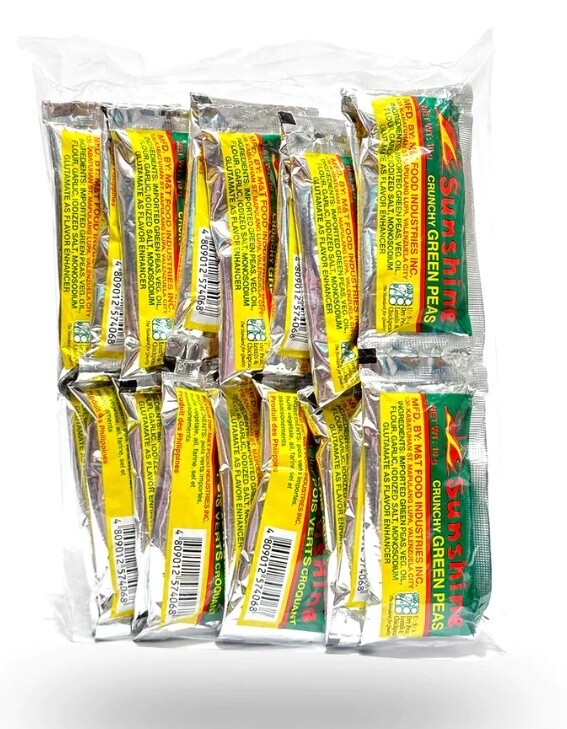 Sunshine Crunchy Green Peas 20G
