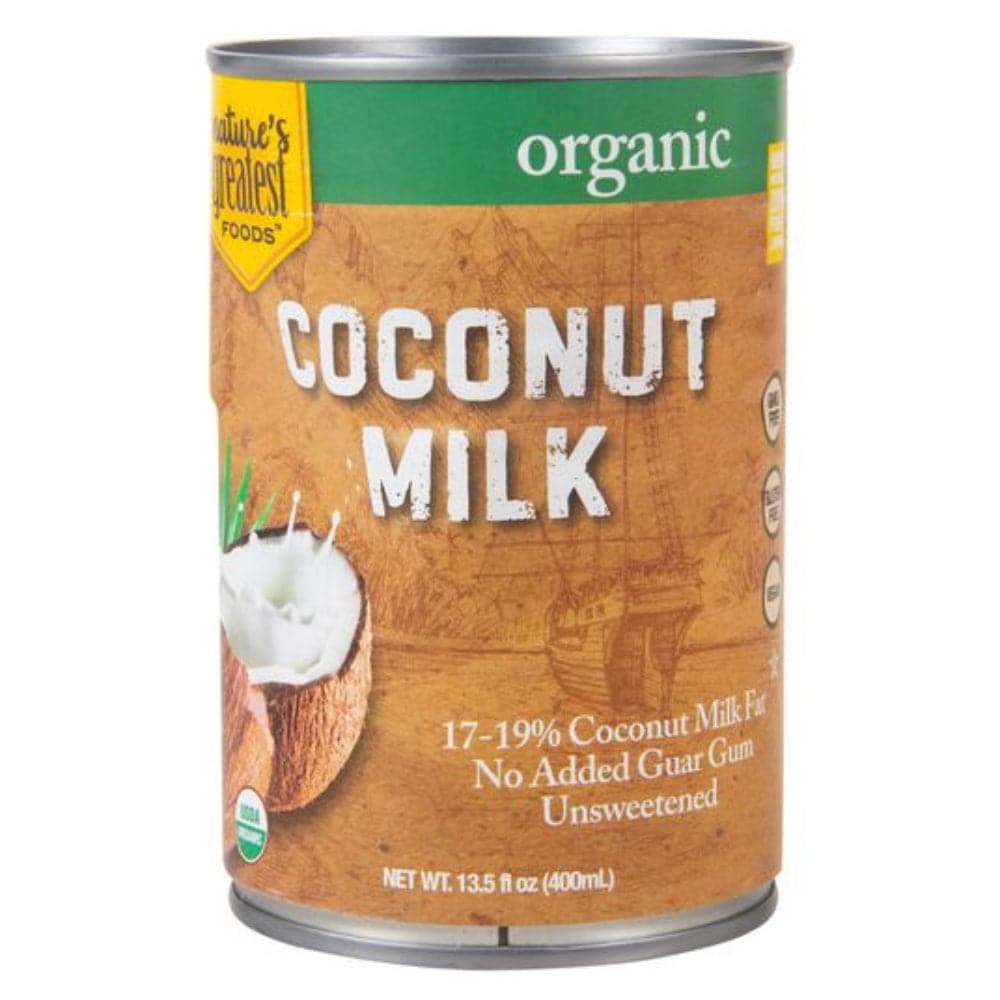 Nature’s Greatest – Organic Coconut Milk, 13.5 Oz | Pack of 12