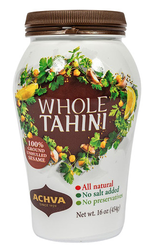 Achva Passover Whole Tahini, 16 oz.