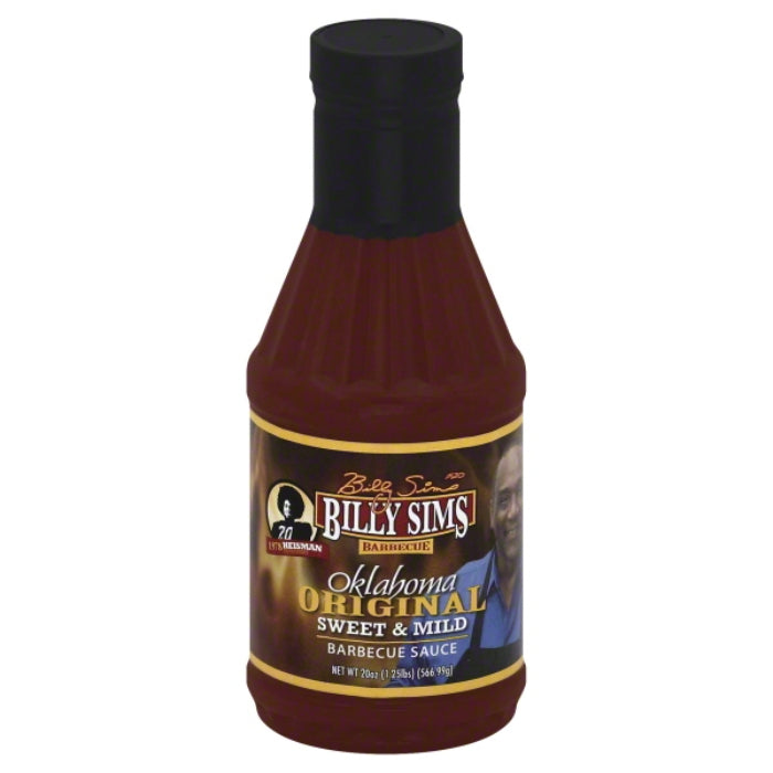 Billy Slams – Sauce BBQ Oklahoma Sweet, 20 oz (Pack of 6)