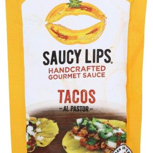 Saucy Lips: Taco Al Pasto Sauce , 8 Oz | Pack of 6