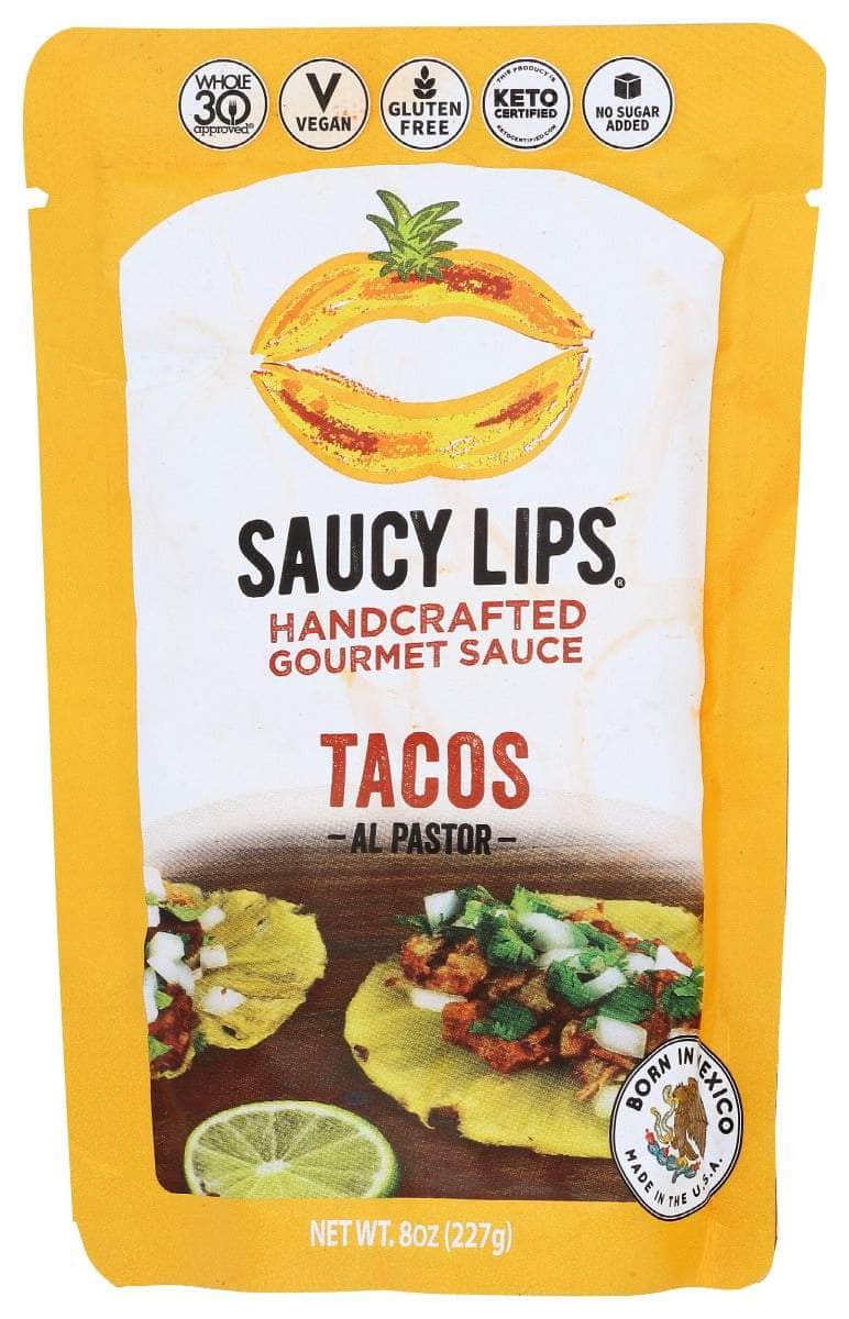 Saucy Lips: Taco Al Pasto Sauce , 8 Oz | Pack of 6