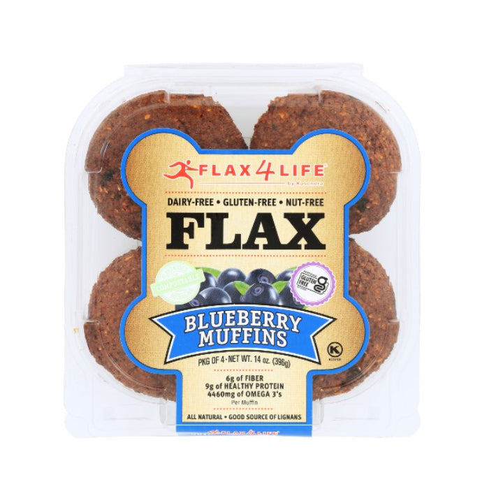 Flax4Life – Muffin Frozen Wild Blueberry 14 Oz | Pack Of 6