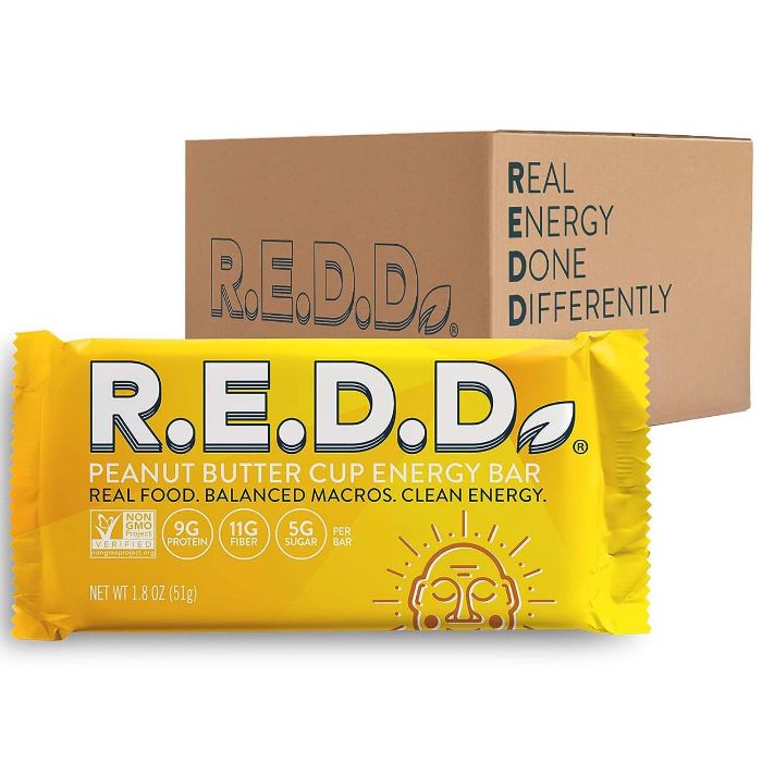 Redd Bar Bar Energy Peanut Butter 1.8 Oz – Pack Of 12