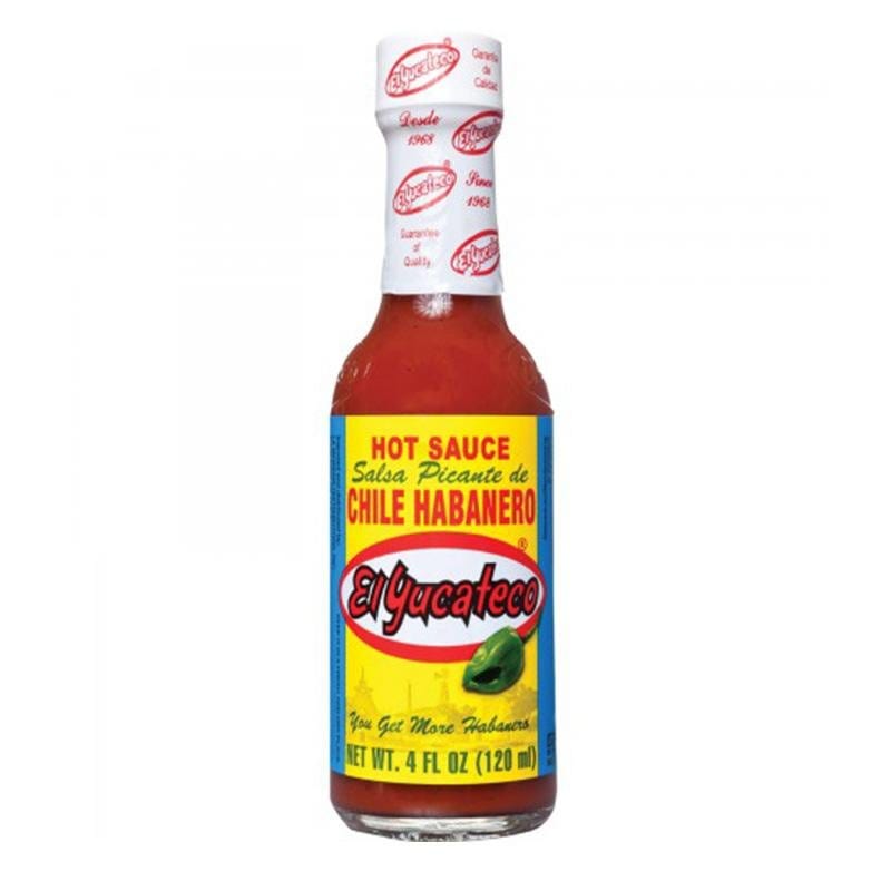 El Yucateco Chile Habañero Red Hot Sauce