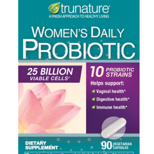 Trunature Women’s Daily Probiotic, 90 Capsules