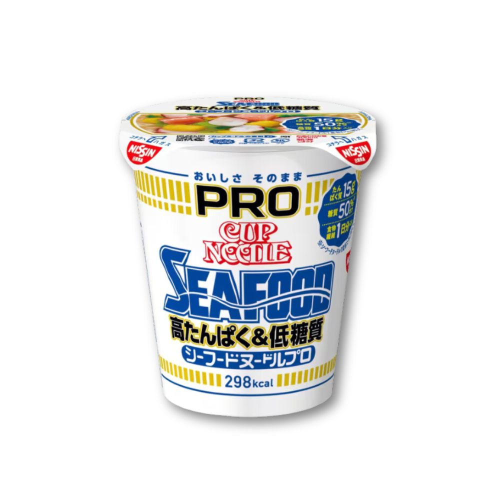 Nissin Cup Noodles PRO – Seafood High Protein & Low Carbohydrate