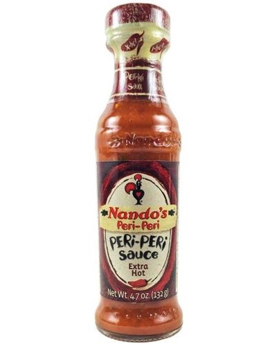 Nando’s Extra Hot Peri Peri Pepper Sauce, 4.7oz.