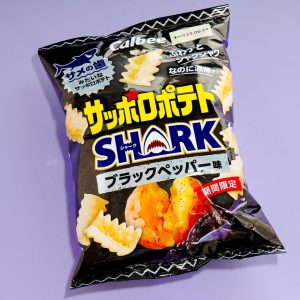 Calbee Sapporo Shark Potato Chips – Black Pepper