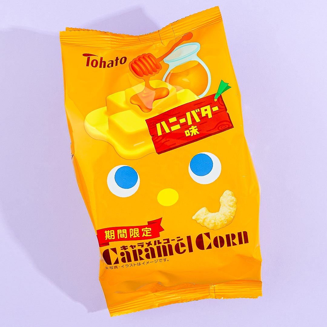 Tohato Caramel Corn – Honey Butter