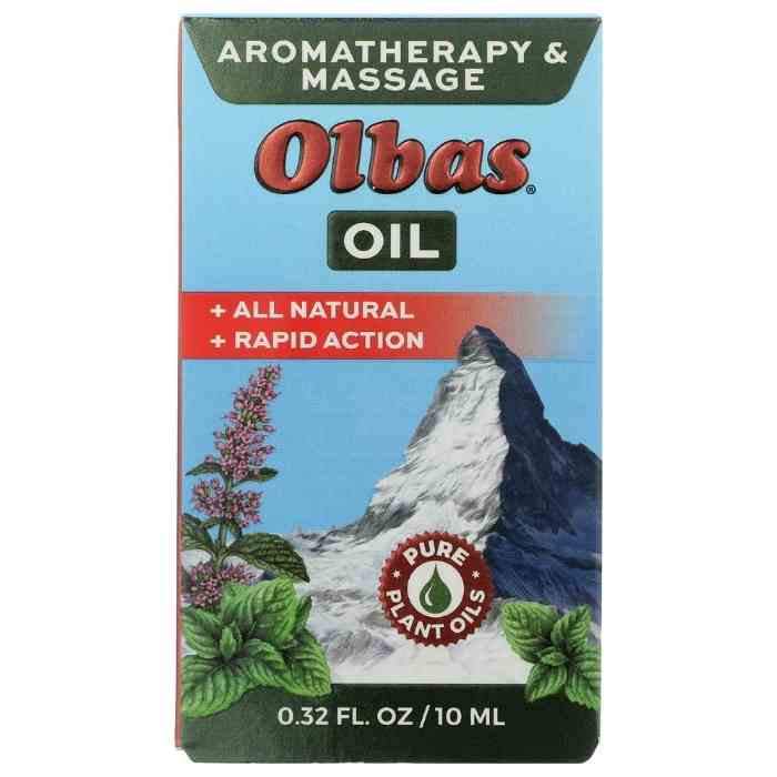 Olbas – Aromatherapy & Massage Oil