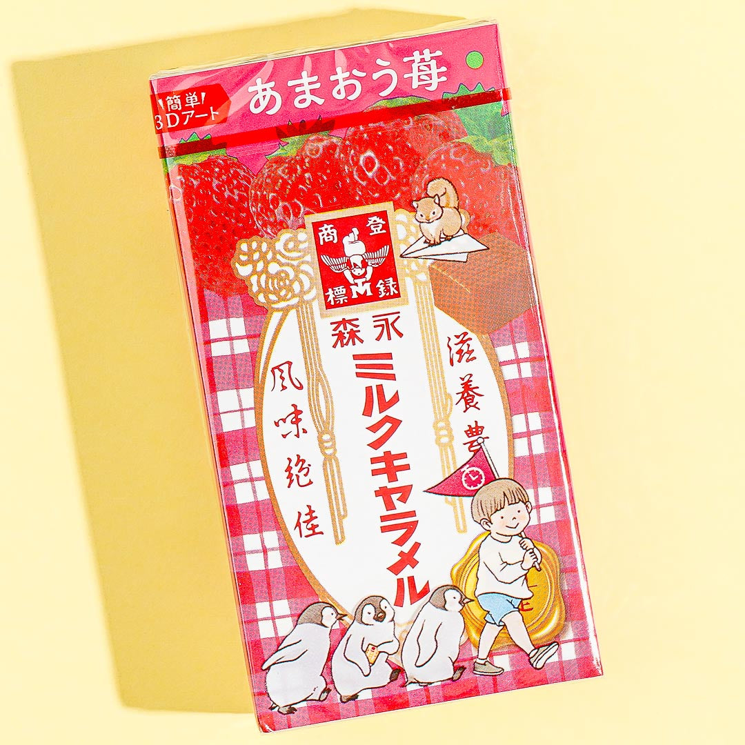 Morinaga Milk Caramel Candy – Amaou Strawberry