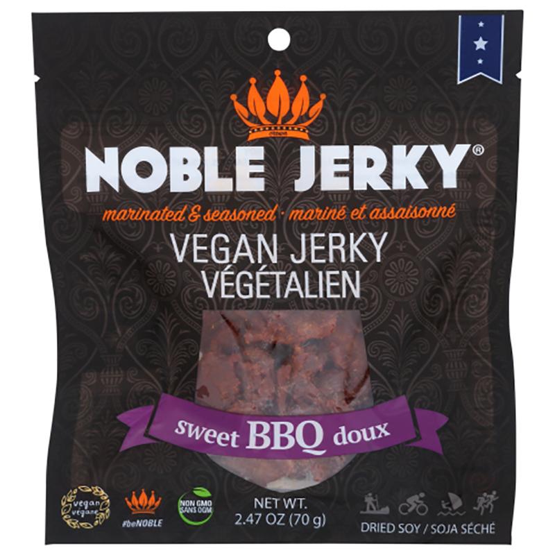 Noble Jerky – Vegan Jerky Sweet BBQ, 2.47oz