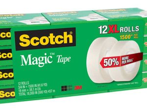 3M Scotch Magic Tape, 12-count