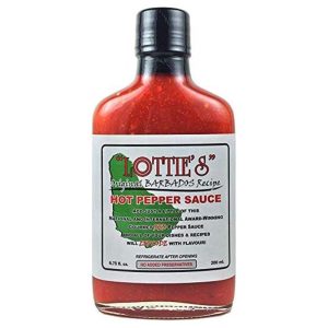 Lotties Original Barbados Red Hot Hot Pepper Sauce