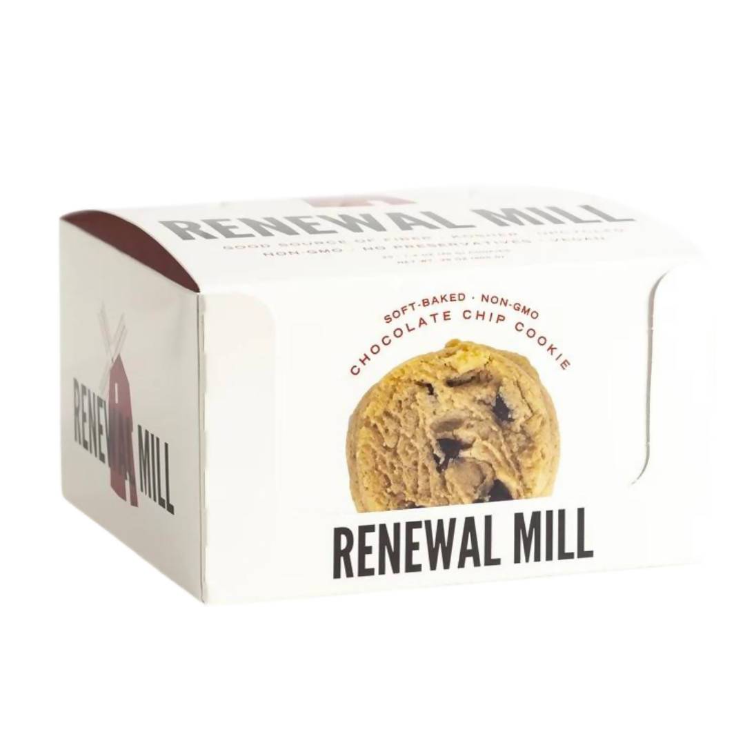 Renewal Mill – Upcycled Okara Chocolate Chip Cookies – 2 Pack – 10 x 2.8oz
