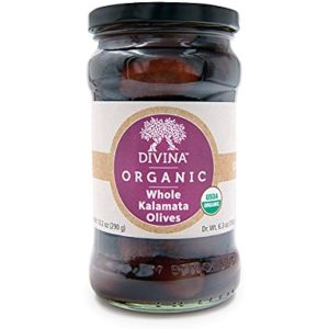 Divina – Organic Whole Kalamata Olives, 10.2 Oz