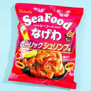 Tohato Seafood Nagewa Potato Ring Snacks – Garlic Shrimp