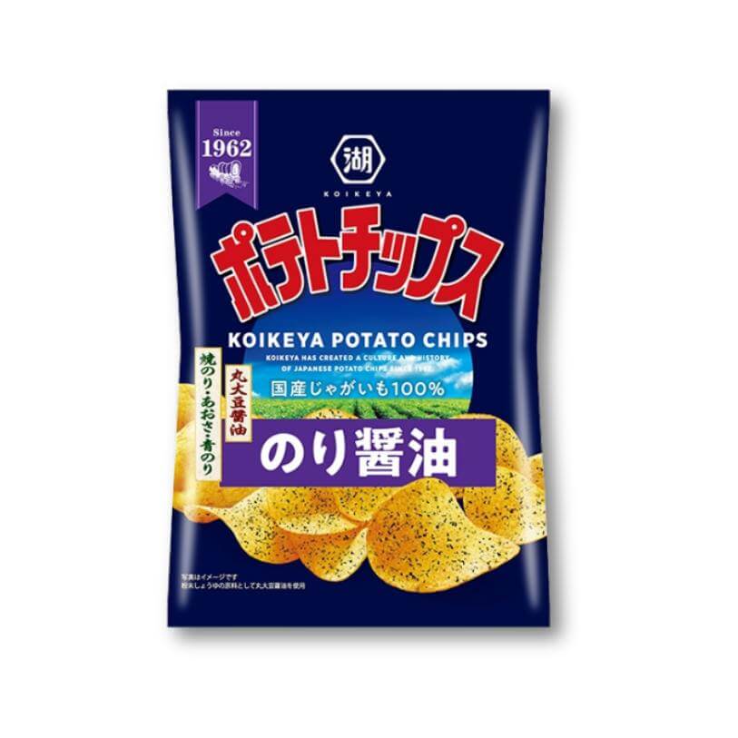 Koikeya Potato Chips – Nori Soy Sauce