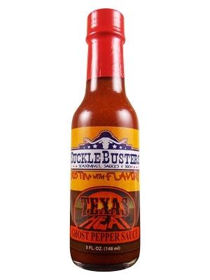 Sucklebusters Texas Heat Ghost Pepper Sauce, 5oz.
