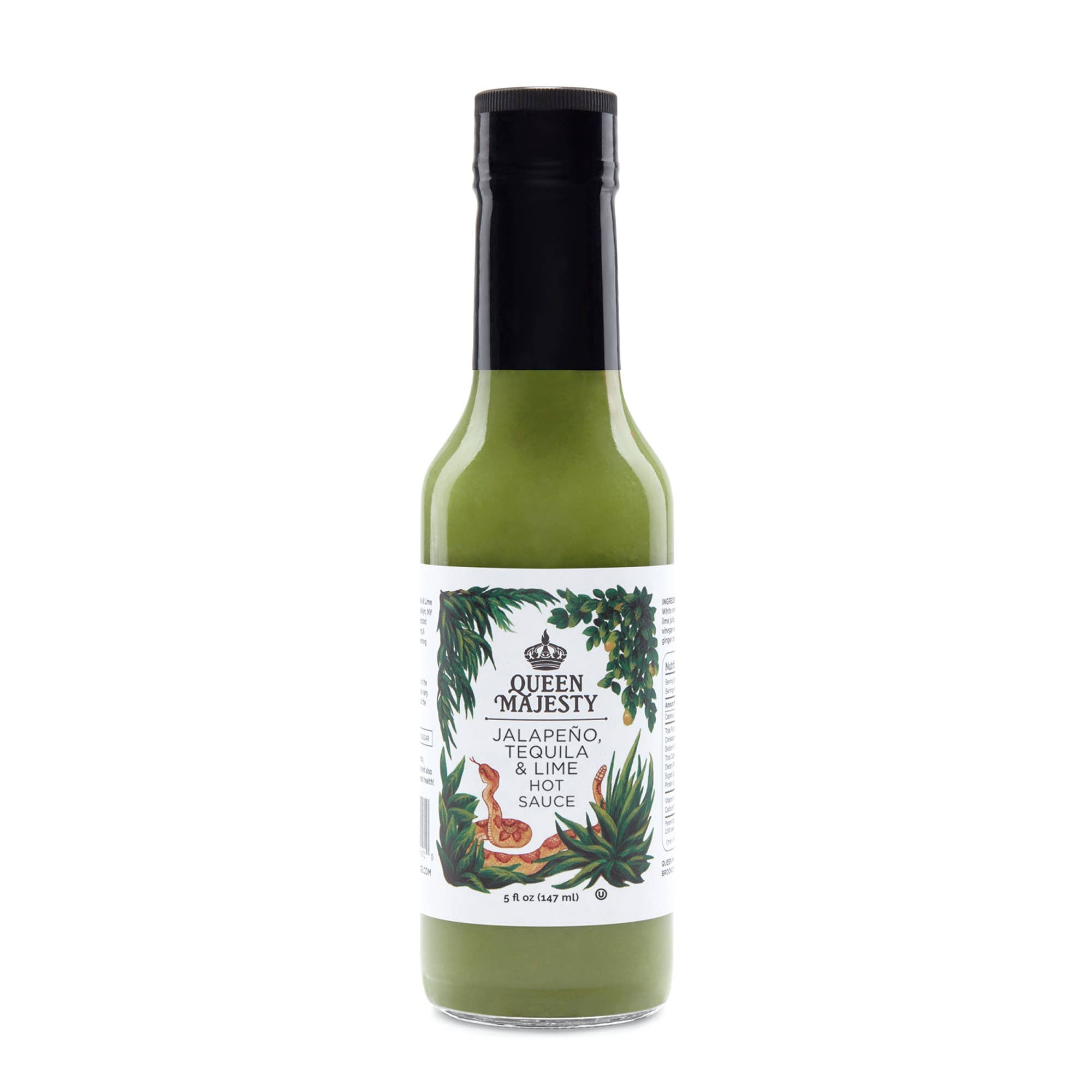 Queen Majesty Hot Sauce – Jalapeño Tequila & Lime
