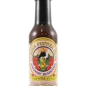 Tahiti Joe’s Maui Pepper Smokin Mangoes Chipotle Extra Hot Sauce, 5oz.