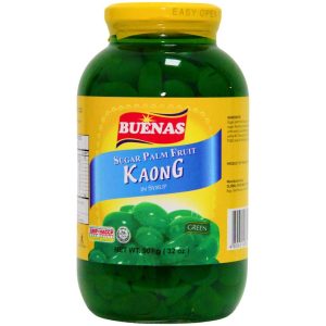 Buenas – Sugar Palm Fruit in Syrup – Kaong – Green – 32 OZ
