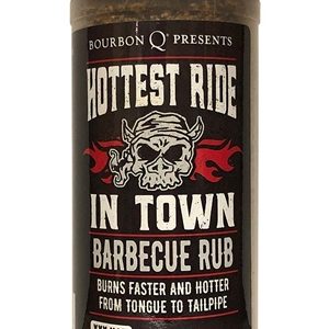 Bourbon Q Hottest Ride In Town Barbecue Rub, 16oz