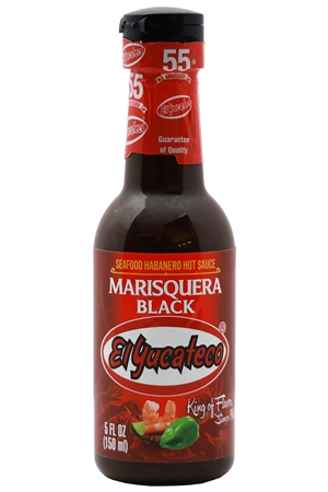 El Yucateco Marisquera Black Hot Sauce, 4oz.