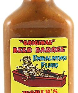 Original Beer Barrel Embalming Fluid Hot Sauce, 8oz.