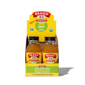 Bragg – Organic Apple Cider Vinegar Shot, Ginger Turmeric, 2 fl oz – P