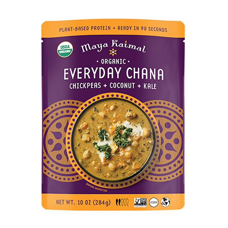 Maya Kaimal – Everyday Chana Chickpeas with Coconut & Kale, 10oz